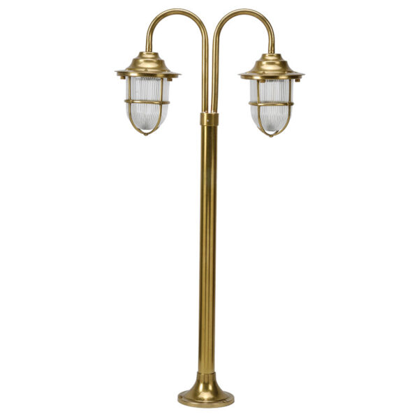 Outdoor Garden Lamp, Post Lights. Made of Brass